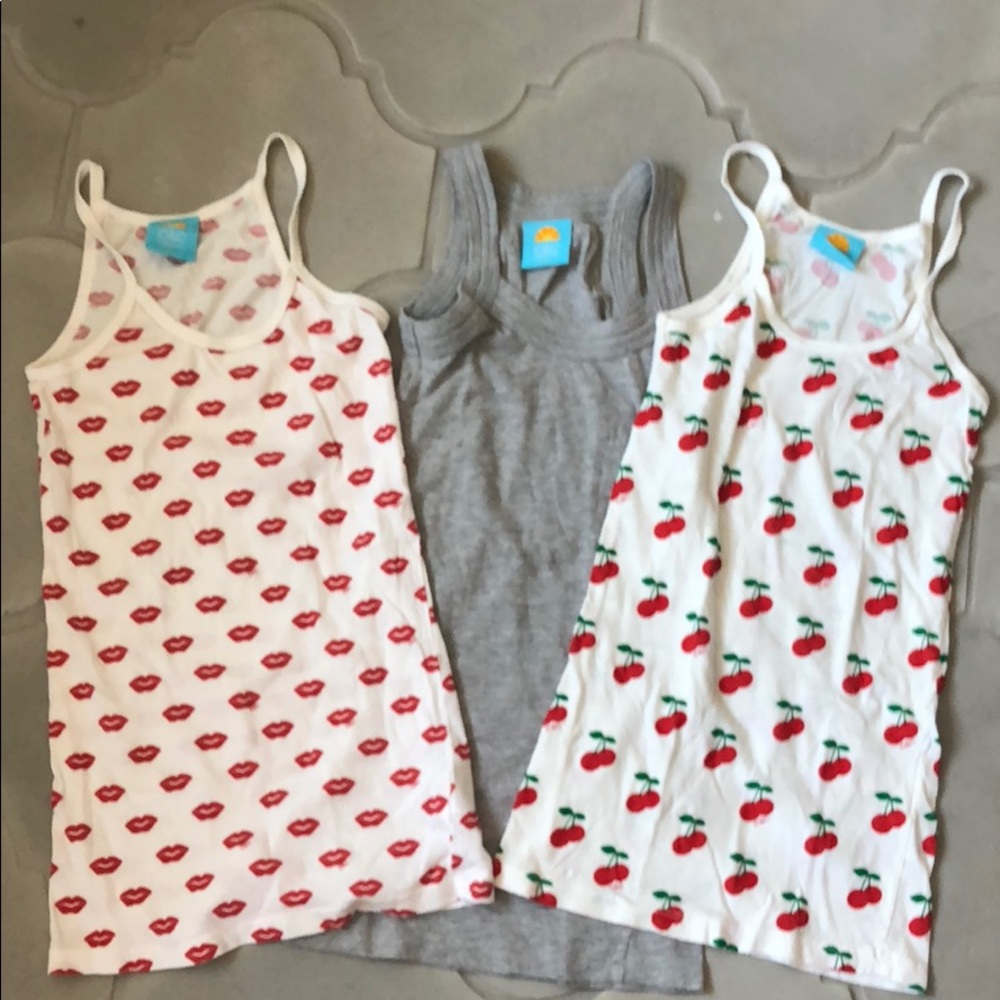 3 c&c California tank tops